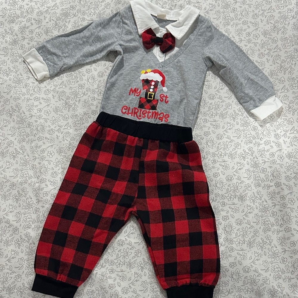 Festive Baby Christmas Outfit